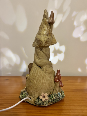 Tall Fairy House Lamp