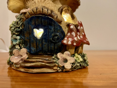 Fairy House Heart Lamp