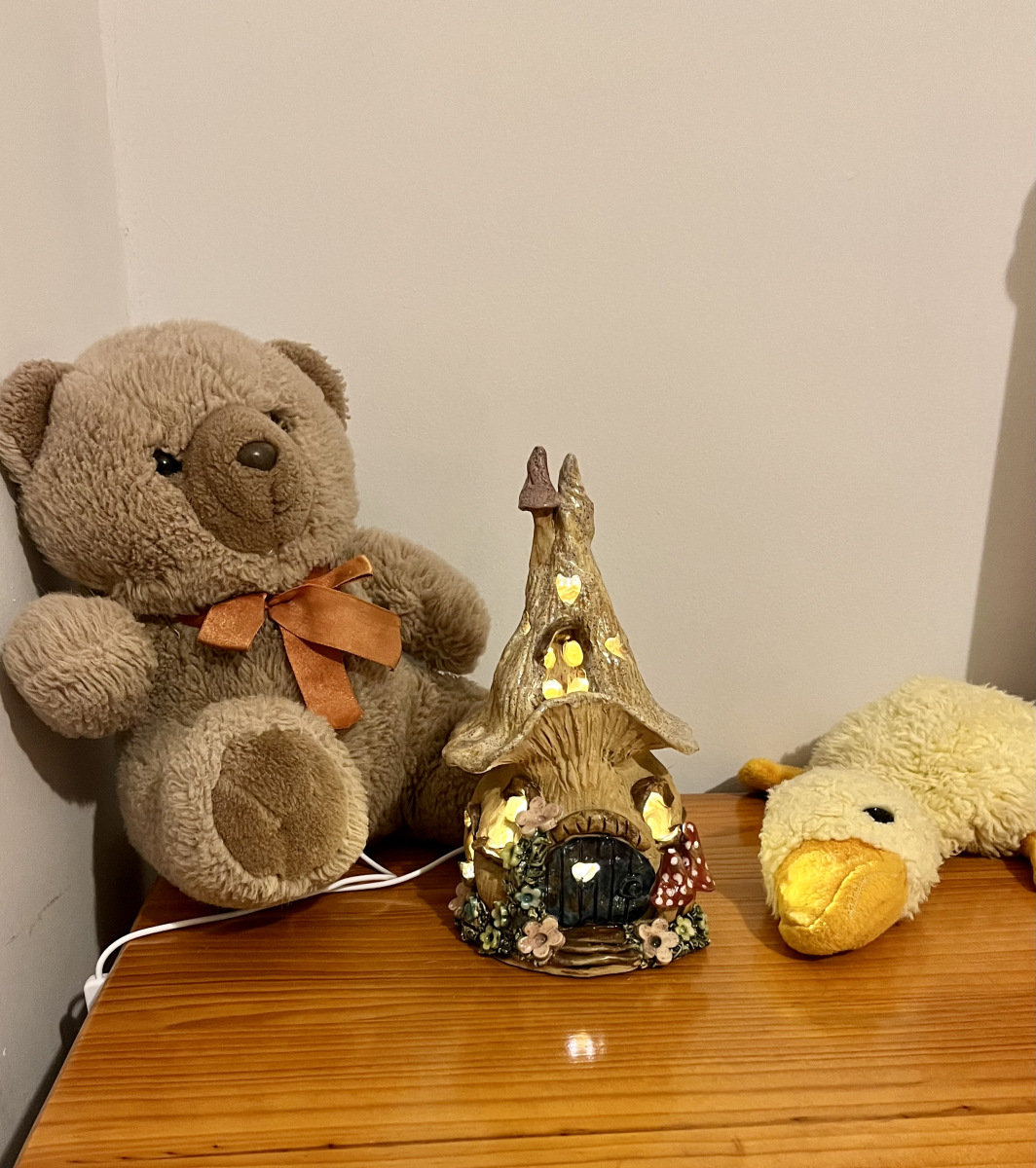 Fairy House Heart Lamp